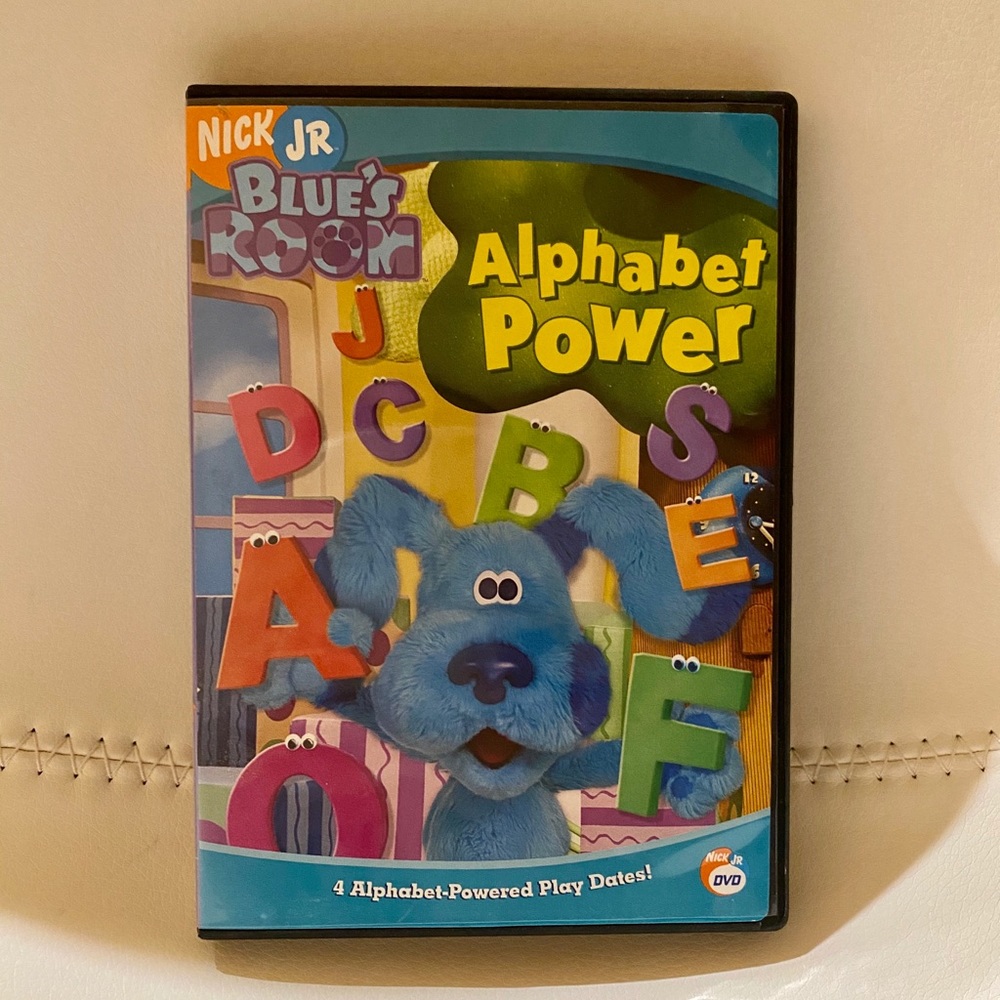 DVD Nick Jr Blues Clues Alphabet Power